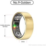 INF Pametni prstan R1000 iz nerjavečega jekla Gold 9, (21732756) | Shoptok.si