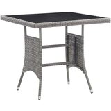vidaXL Vrtni stol sivi 80 x 80 x 74 cm od poliratana Cijene