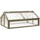 vidaXL Staklenik sivi 114 x 80 x 50 cm od jelovine Cijene