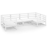 Sedežna garnitura 6-delna trdna borovina | Shoptok.si