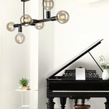  Luster na šipci ASTRID 6xE27/60W/230V crna | Eponuda.com