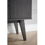 Rowico Smeđa niska komoda u dekoru hrasta 150x85 cm Filippa – | shoptok.hr
