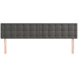  Uzglavlja tamnosiva 180x5x78/88 cm baršunasta | shoptok.hr