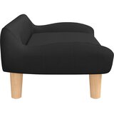 Krevet za pse crni 70x40x24 cm od tkanine | Eponuda.ba