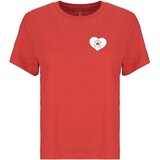 Converse VALENTINES LOVE CHUCKS STANDARD FIT TEE Crvena Cijene
