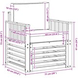  Set vanjskih sofa Čvrsto drvo akacije i poliester | shoptok.hr