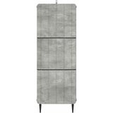  Ormar s ladicama Betonska siva 33 x 34,5 x 92 cm | shoptok.hr