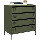 vidaXL Komoda olivno zelena 68x39x73,5 cm hladno valjano jeklo Cene
