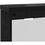  Vješalica za kapute na zidu Zidne Crni hrast 85 x 10 x 45 cm | shoptok.hr