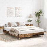  Okvir kreveta bez madraca staro drvo 150x200 cm | shoptok.hr