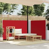  Uvlačiva bočna tenda 100 x 600 cm crvena | shoptok.hr