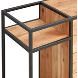MID.YOU ŠIROKA KOMODA, črna, barve medu | Shoptok.si