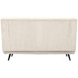 Støraa Krem sklopiva sofa od samta 140 cm Mallory – | shoptok.hr