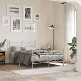  Metalno uzglavlje bijelo 120 cm | shoptok.hr