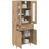  Highboard Umjetnički hrast 69,5 x 34 x 180 cm Konstruirano drvo Slike