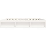 vidaXL Posteljni okvir bel 200x200 cm | Shoptok.si