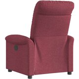  Naslonjač od tkanine crvena boja vina | shoptok.hr