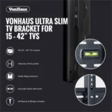 15-42 fiksni TV stenski nosač do 40kg, Amazon best seller