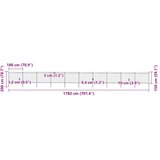  Vrtna ograda s vrhom koplja Čelik 1781,5 x 150 cm Crna | shoptok.hr