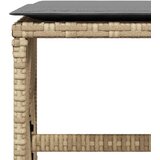  Vrtni taburei s jastucima 4 kom 41x41x36 cm od poliratana | Eponuda.com