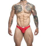 Justin+Simon Classic Tanga Red L Cene
