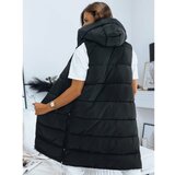 DStreet Double-sided quilted vest MARIET black TY3157 Cene