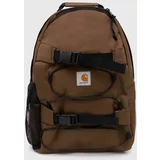 Carhartt WIP Ruksak Kickflip Backpack boja: smeđa, veliki, bez uzorka, I031468.1ZDXX
