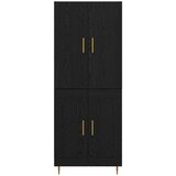  Kuhinjski ormarić Zidne Crni hrast 69 5 x 34 x 180 cm Konstruirano drvo | shoptok.hr