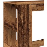  Barski stol s držačima boja staro drvo 90x40x103,5 cm drveni | shoptok.hr