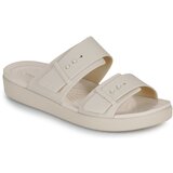 Crocs Natikači Brooklyn Buckle Low Low Bež | Shoptok.si