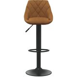 vidaXL Barski stolac smeđi baršunasti | shoptok.hr
