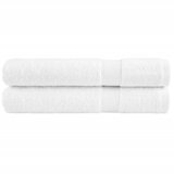 vidaXL Premium brisače 2 kosa bela 100x200 cm 600 gsm 100 % bombaž Cene