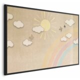  Plakat - Rainbow Day 90x60 Crni okvir | shoptok.hr