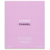 Chanel chance toaletna voda punilo 3x20 ml za žene | shoptok.hr