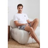 Trendyol muški set T-Shirt-Shorts Pajama Set Tmnss26Pt00023, tamnoplava Cene