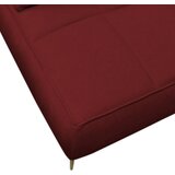 MID.YOU ZOFA S POSTELJNO FUNKCIJO, bordo tekstil | Shoptok.si