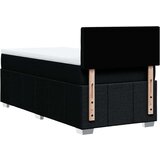 Box spring krevet s madracem crni 80 x 200 cm od tkanine | shoptok.hr
