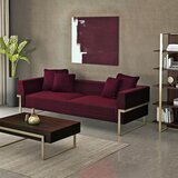 Atelier Del Sofa magenta red 2-Seat sofa Cene