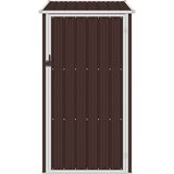  Vrtno spremište smeđe 87 x 98 x 159 cm od pocinčanog čelika | shoptok.hr