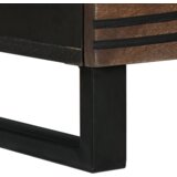 vidaXL TV omara 100x33.5x46 cm Trdna lesena mangovka & inženirski les | Shoptok.si