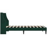  Krevetna konstrukcija Tamnozelena 80 x 200 cm Baršun | shoptok.hr