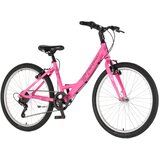 Venssini Bicikl junior 24 parma alu 24" alu 14" v-brake 6 brzina 132-155cm (xs) roze | Eponuda.com