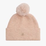 Tommy Hilfiger Kape POM POM BEANIE Rožnata Cene