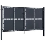  Vrtna vrata Čelik 300x175 cm Antracit | shoptok.hr