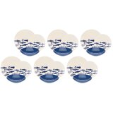 Rose & Tulipani THE BLUE ONES Dinner service for 6 people | shoptok.hr