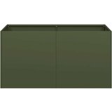 vidaXL Sadilica maslinastozelena 80x40x40 cm hladno valjani čelik | shoptok.hr