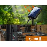  LED RGB solarna dekorativna girlanda 15xLED/18 funkcija USB 6 m IP44 crna Slike