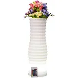 I-LED flowerpot White Plastic 1 pc(s)