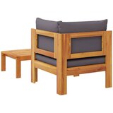  2-dijelni set vrtnih sofa s jastucima masivno bagremovo drvo | shoptok.hr