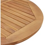  Vrtni stol okrugli Ø 85 x 75 cm od masivnog bagremovog drva | shoptok.hr